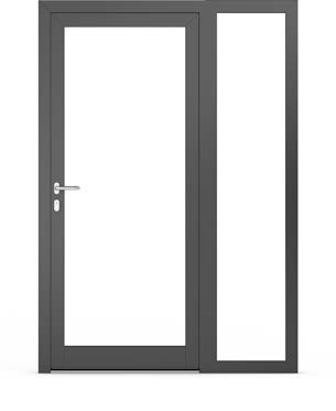 Doświetla w drzwiach aluminiowych