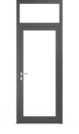 Doświetla w drzwiach aluminiowych