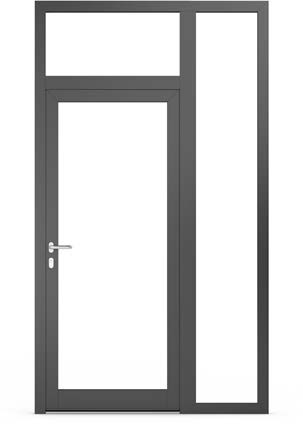 Doświetla w drzwiach aluminiowych