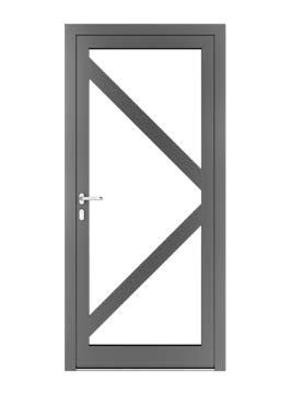 Przewiązki w drzwiach aluminiowych