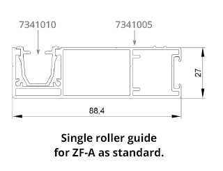 Prowadnice żaluzji fasadowych drutex