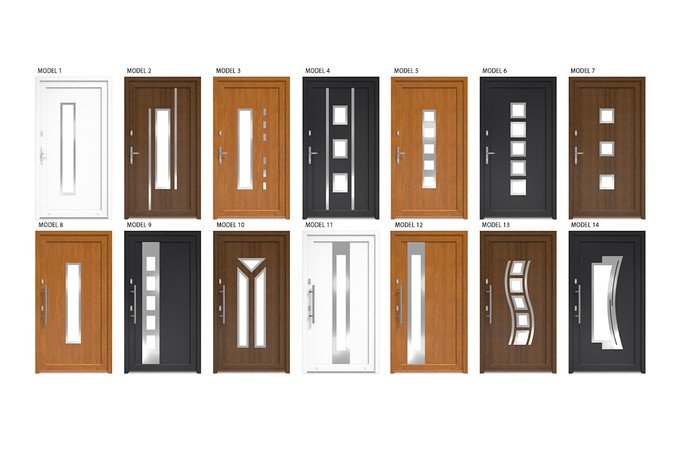 drzwi Iglo 5 - wzory wypełnień